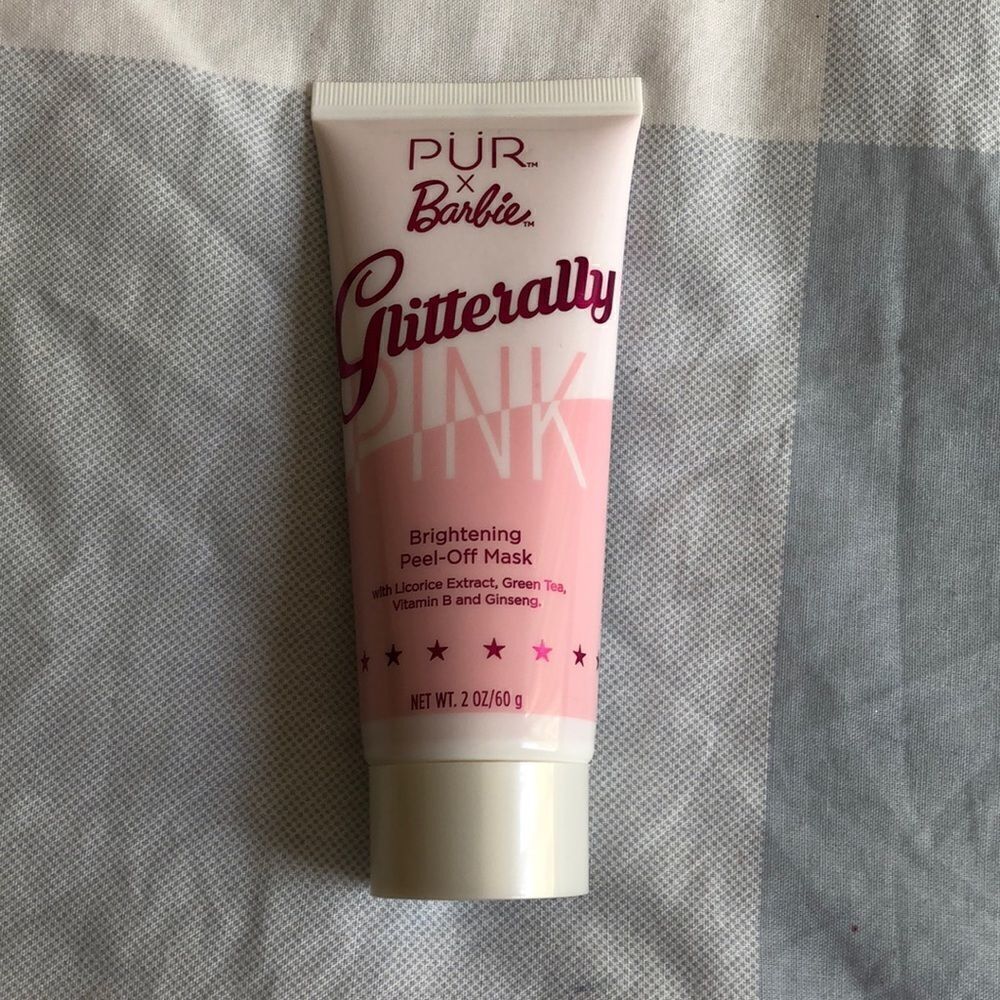 PUR X Barbie Glitterally Pink Peel-off Mask New